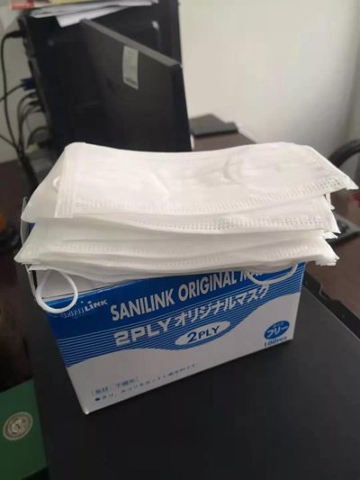 警方查獲的偽劣口罩