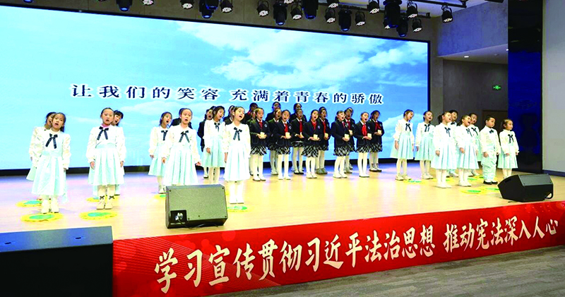 寧山路小學(xué)孩子們演唱《明天會更好》